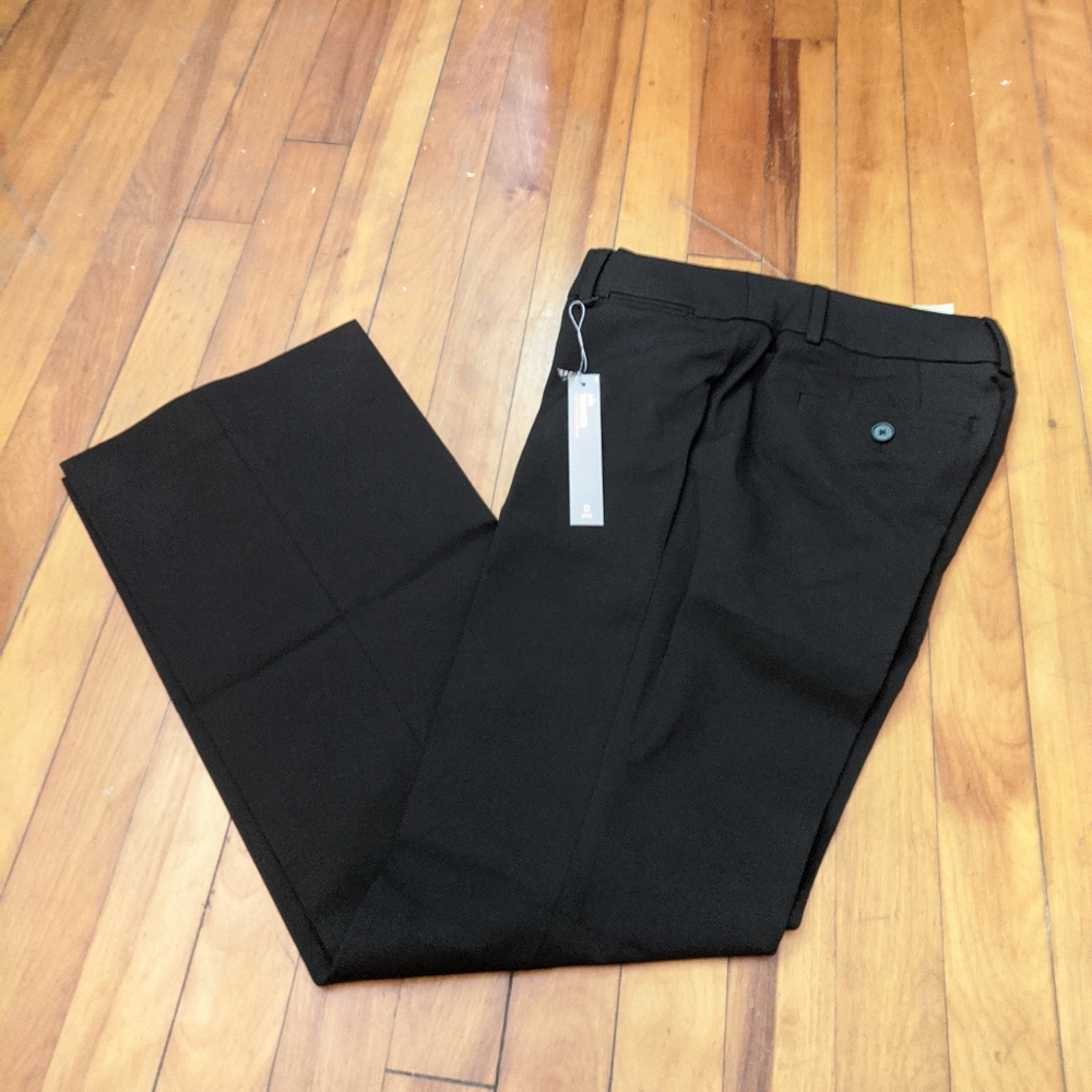 Loft dress pants black petite trousers NWT
